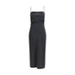 Gray Wool Oves Aries Cocktail Dress
