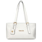 White Leather Shoulder Bag
