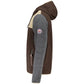 Brown Polyester Men's Jacket