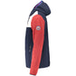 Blue Polyester Men's Jacket