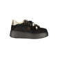 Nero Polyurethane Women's Sneaker