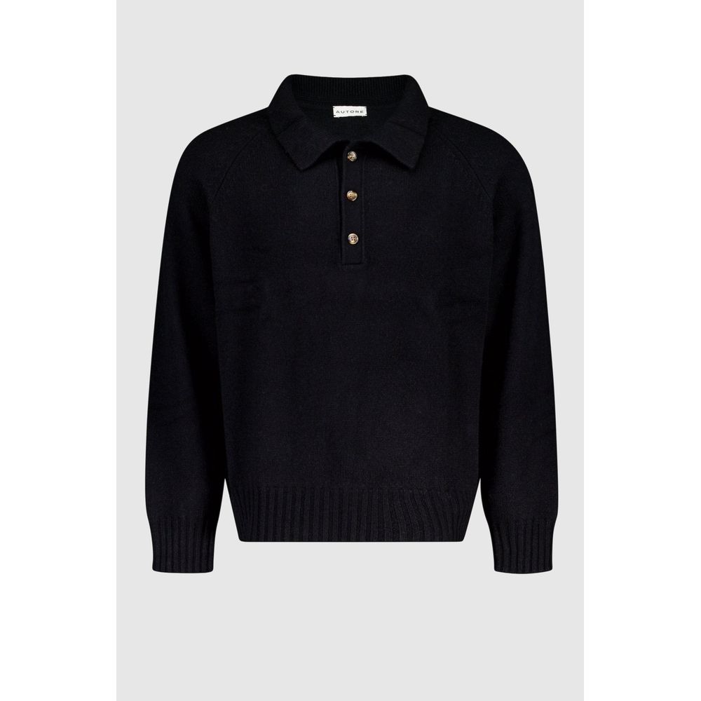 Black Wool Sweater