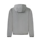 Gray Polyester Men's Jacket