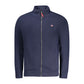 Blue Cotton Men Sweatshirt