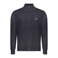 Blu Poliammide Men Cardigan