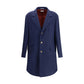 Blue Cashmere Coat