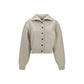 Beige Wool Oves Aries Cardigan