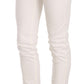Chic White Skinny Denim Pants