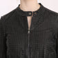 Elegant Black Leather Biker Jacket