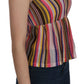 Chic Sleeveless Deep Neck Backless Top