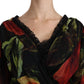 Elegant Bell Sleeve Floral Maxi Dress