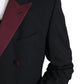 Elegant Black Martini Three-Piece Suit