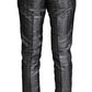 Elegant Silver Patterned Men's Suit