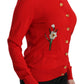 Enchanting Sequined Floral Wool Cardigan