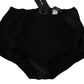Elegant Silk Blend Black Underwear