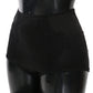 Elegant Silk Blend Black Underwear