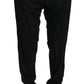 Refined Black Dress Pants – Wool Silk Blend