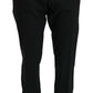 Elegant Black Dress Pants by Iconic Fashion House