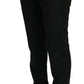 Elegant Black Wool Dress Pants