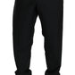 Elegant Black Virgin Wool Dress Pants