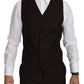 Bordeaux Baroque Slim Fit Three-Piece Suit