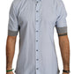 Elegant Slim Fit Short Sleeve Cotton Shirt