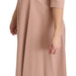 Elegant Light Pink A-Line Knee Length Dress
