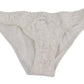 Elegant White Lace Bikini Bottoms
