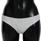 Elegant White Lace Bikini Bottoms