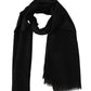 Exquisite Cashmere Men's Scarf in Gray