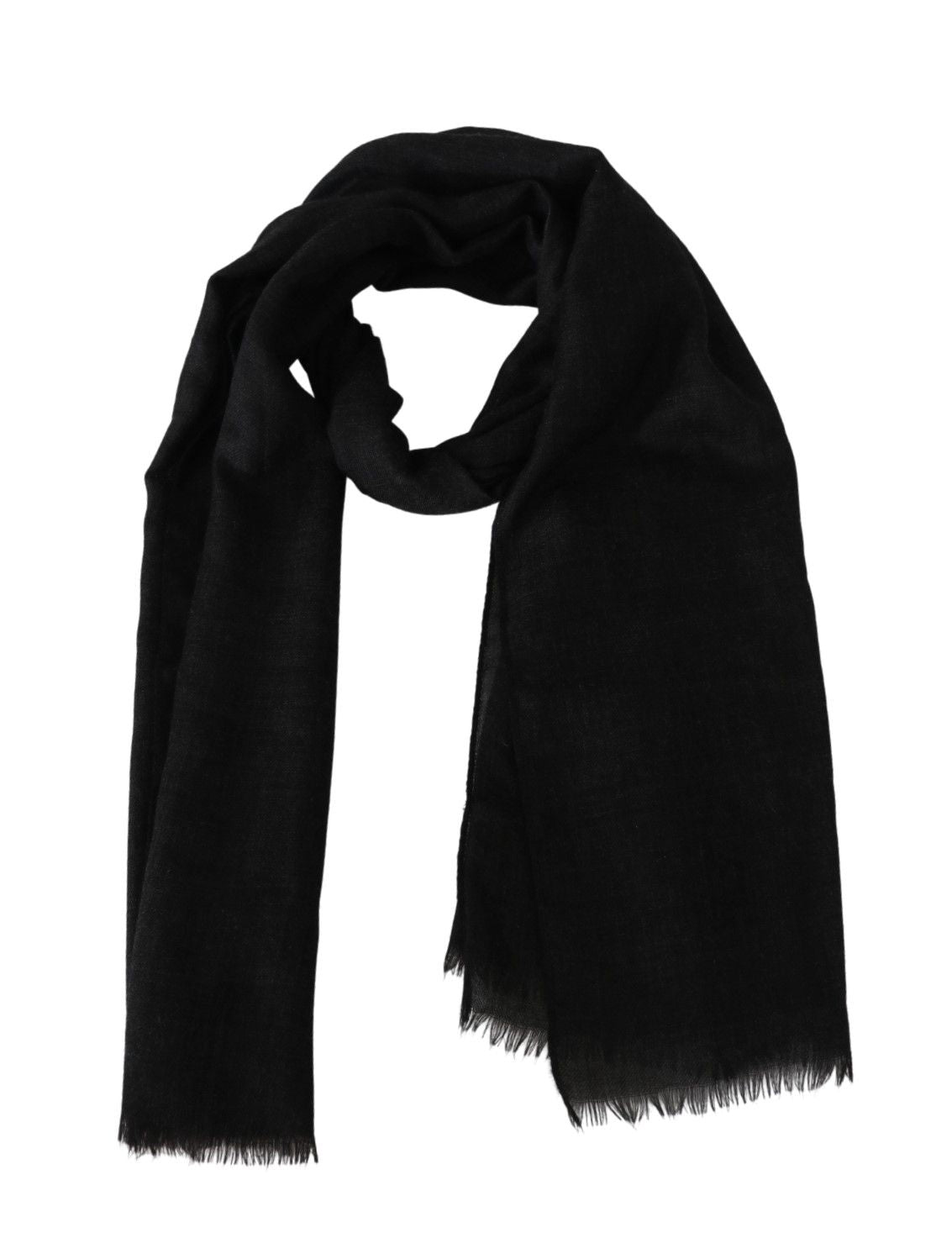 Exquisite Cashmere Men's Scarf in Gray