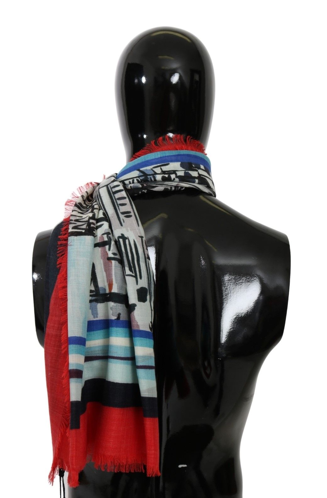 Elegant Cashmere Silk Men's Scarf