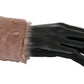 Elegant Beige Fur Cuff Bracelet