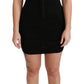 Elegant Black Short Dress