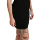 Elegant Black Short Dress