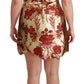 Elegant Mini Sleeveless Jacquard Dress