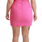 Chic Pink Sheath Mini Bodycon Dress