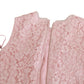 Elegant Pink Shift Mini Dress