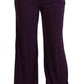 Elegant High Waist Wide Leg Trousers