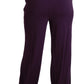 Elegant High Waist Wide Leg Trousers