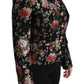 Floral Elegance Single Breasted Jacket