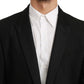 Polka Dotted Slim Fit Martini Jacket