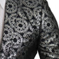 Elegant Blue Silver Slim Fit Suit