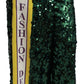 Exclusive Multicolor Sequined Pants