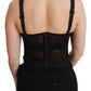 Elegant Sleeveless Bustier Corset Top
