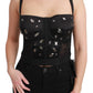 Elegant Sleeveless Bustier Corset Top