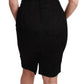 Sleek Black Bodycon Sleeveless Dress