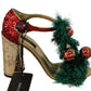 Elegant T-Strap Open Toe Sandals with Block Heels