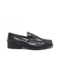 Elegant Blue Calf Leather Loafers