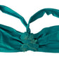Elegant Seafoam Bikini Top for Sun-Soaked Retreats